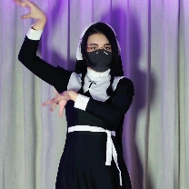 抖音可爱美少女『奶咪Naimi』二次元cos修女装，超级反差风作品，年末收官合集