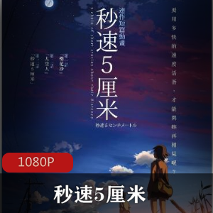秒速5厘米-新海诚的经典动漫作品，强烈推荐