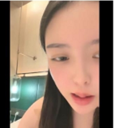 限时特惠甜美网红小姐姐酒店直播套装