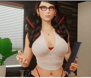 AANiX作品集：3D原创作者动漫游戏人物，4K3D画质，黑白版本，下载观看