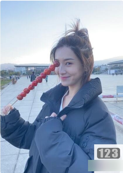 女星李沐宸与前男友的微信视频