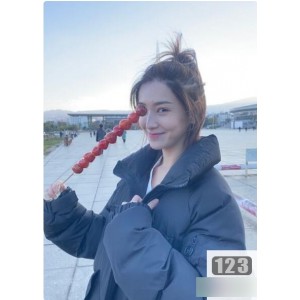 女星李沐宸与前男友的微信视频