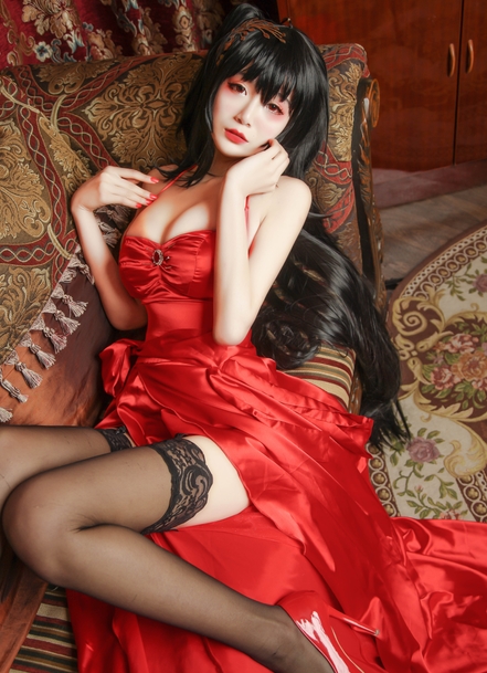 虎牙美艳博主：coser一米八大梨子猫耳合集，5.9G资源征服感满满